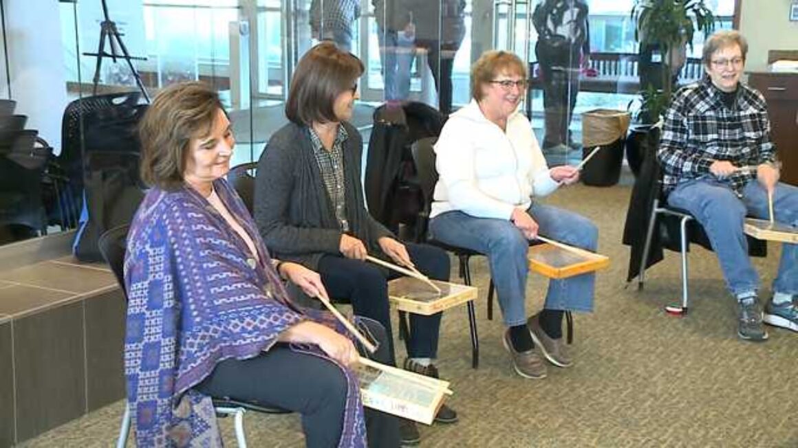 Therapeutic group features drums, support and fun for cancer patients, survivors