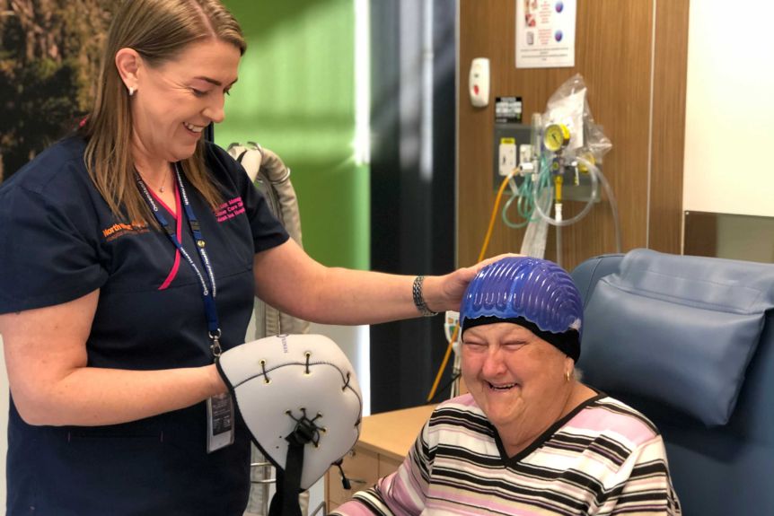 Outback cancer patients may get to keep their hair thanks to fundraising for scalp-cooling machine